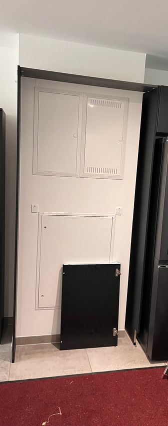 Versorgungsschacht in der Küche verkleiden 