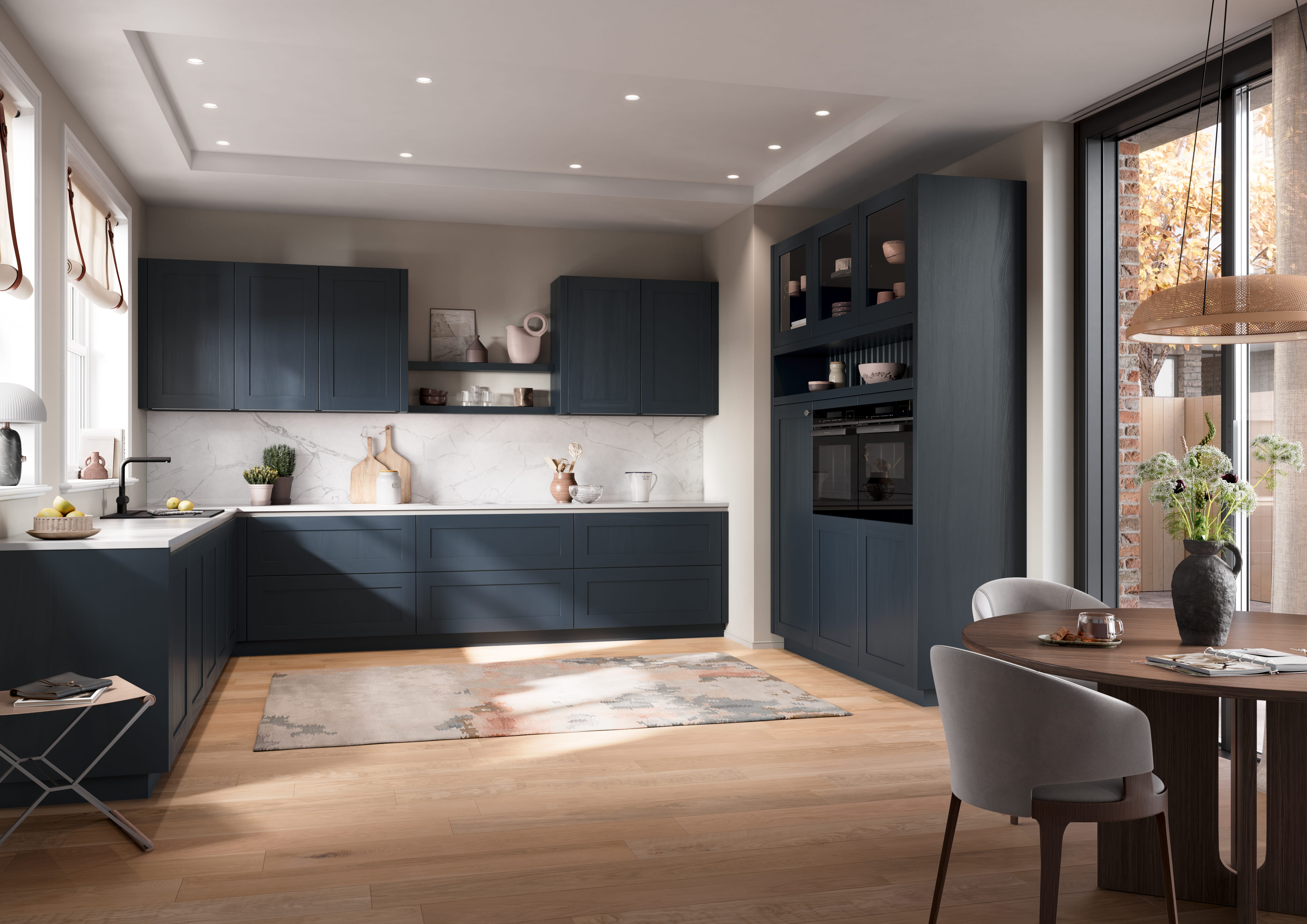 Hampton-GL Esche-samtblau