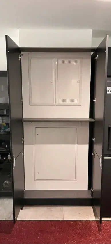 Versorgungsschacht in der Küche verkleiden 